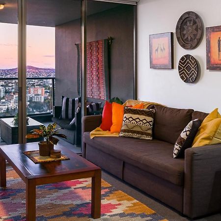African Escape On Level 38 - Balcony With Views Brisbane Exterior foto