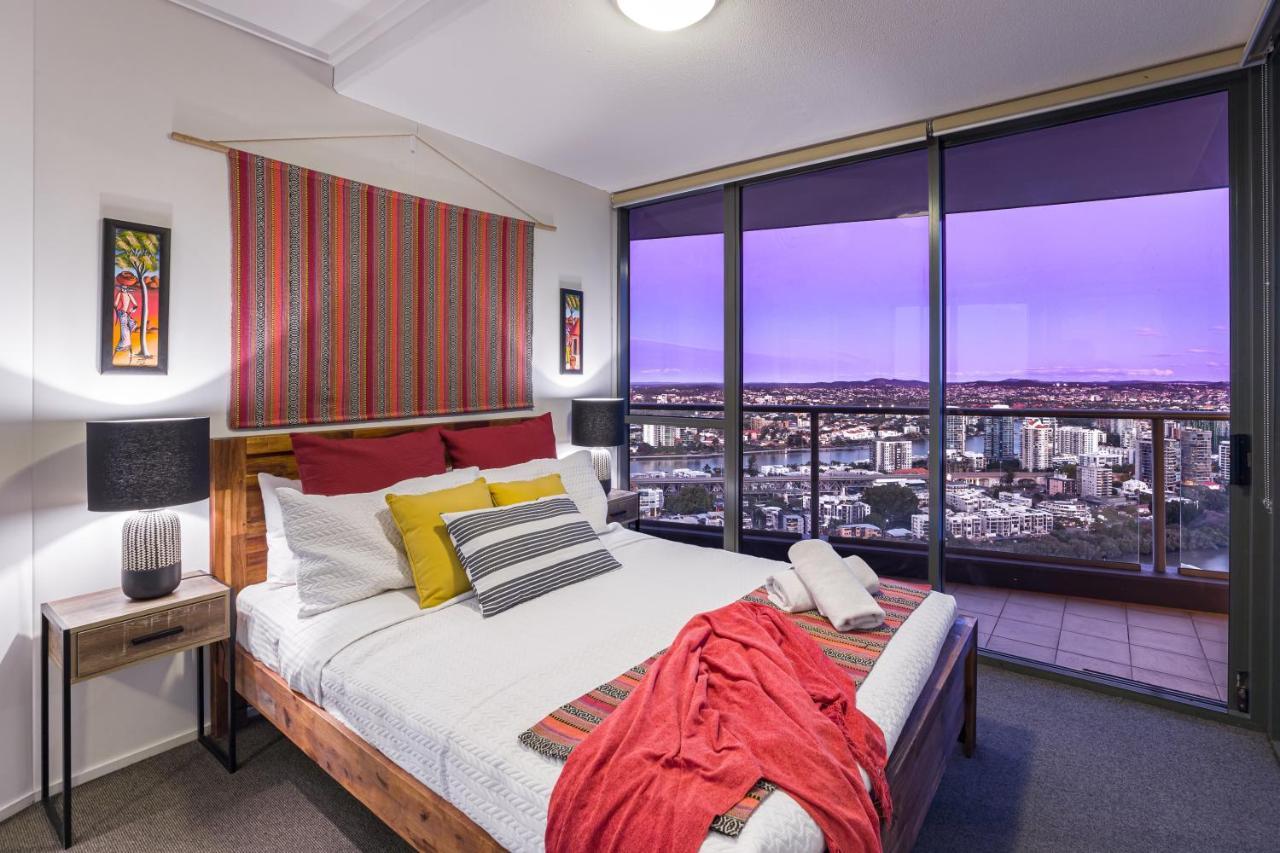 African Escape On Level 38 - Balcony With Views Brisbane Exterior foto