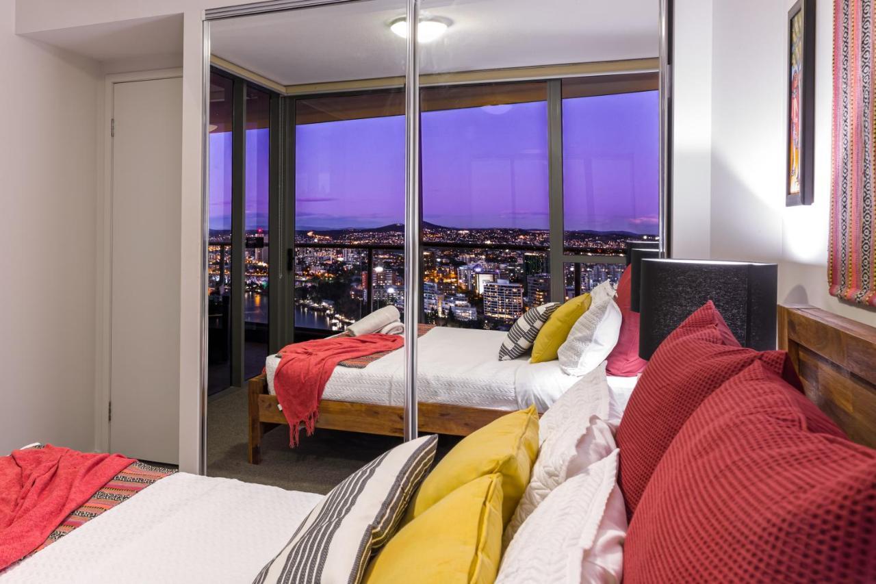African Escape On Level 38 - Balcony With Views Brisbane Exterior foto