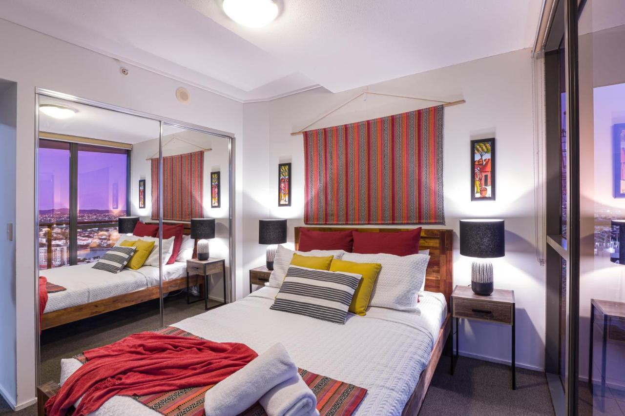 African Escape On Level 38 - Balcony With Views Brisbane Exterior foto