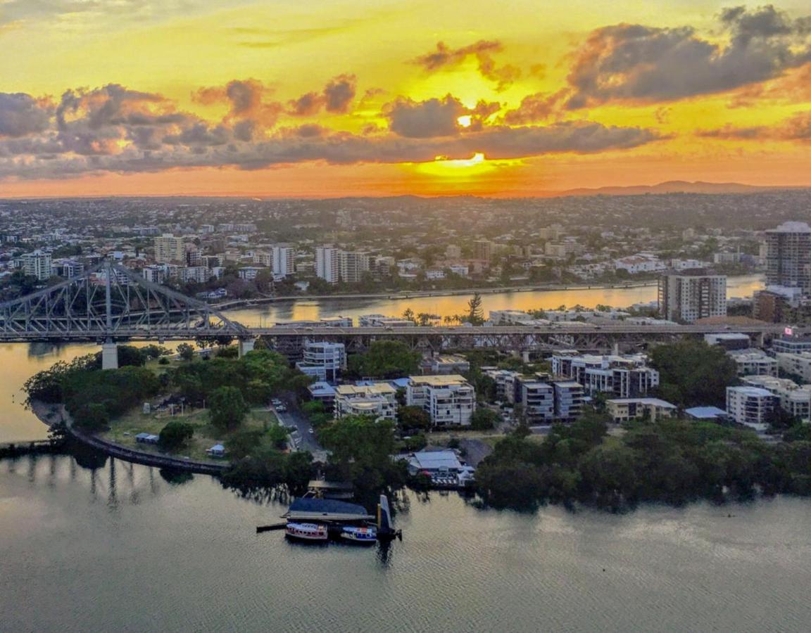 African Escape On Level 38 - Balcony With Views Brisbane Exterior foto