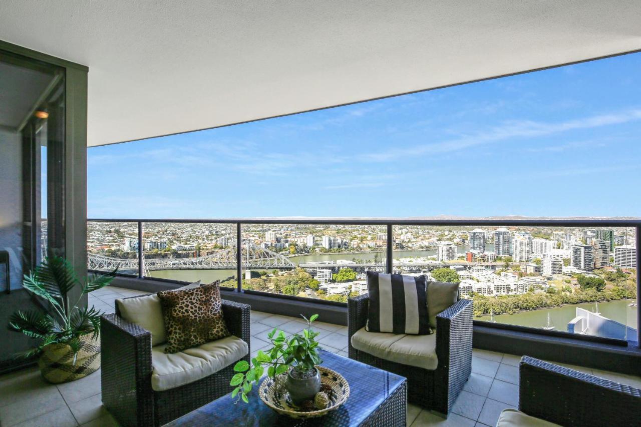 African Escape On Level 38 - Balcony With Views Brisbane Exterior foto